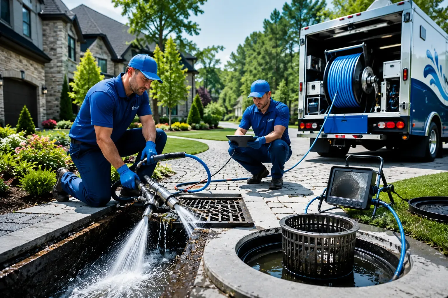 Local outdoor drain cleaning professionals in Vestal, NY